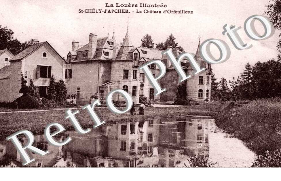 Cadeau Original Avec Photo Le Chateau D Orfeuillette 48 SAINT CHELY D