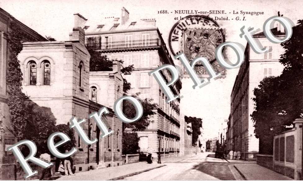 Photos Ancienne De Mon Village La Synagogue Et La Rue Jacques Dulud