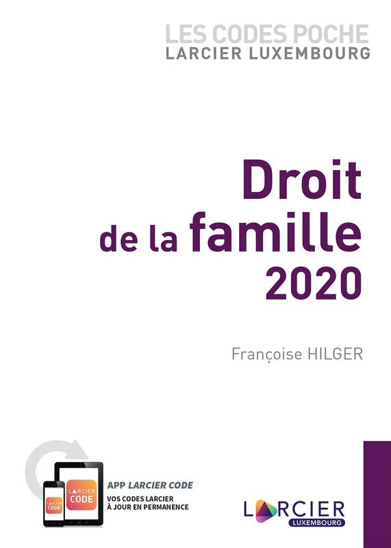 Code Poche Larcier Luxembourg Droit De La Famille Fran Oise