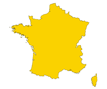 Carte de FRA