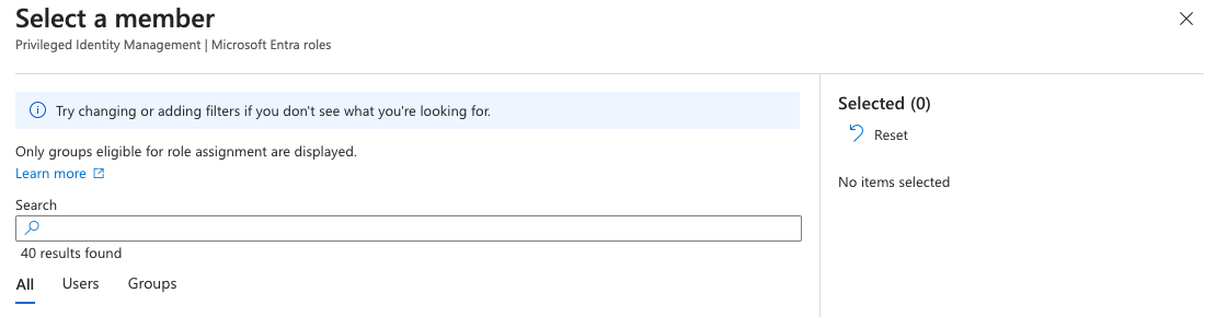 App registrations button
