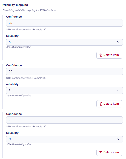 xsiam_override_reliability