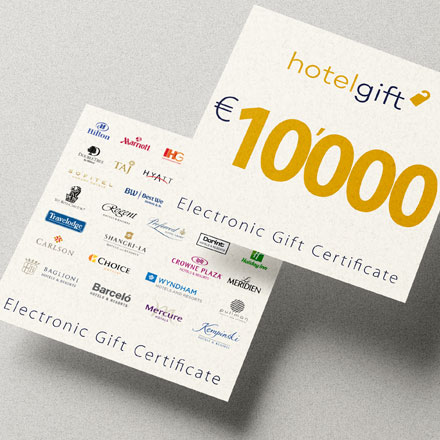 10000 EUR подарочная карта HotelGift.com image