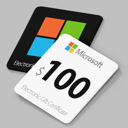 100 USD microsoft.com Gift Card image