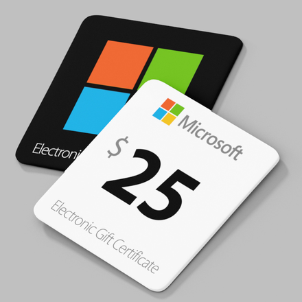25 USD microsoft.com Gift Card image