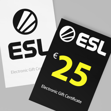 25 EUR shop.eslgaming.com Dāvanu Karte image