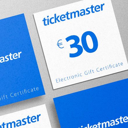 30 EUR подарочная карта Ticketmaster.es image