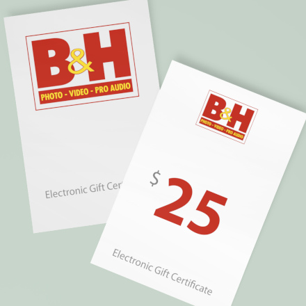 25 USD bhphotovideo.com Gift Card image