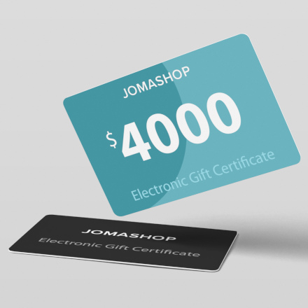 4000 USD jomashop.com Dāvanu Karte image