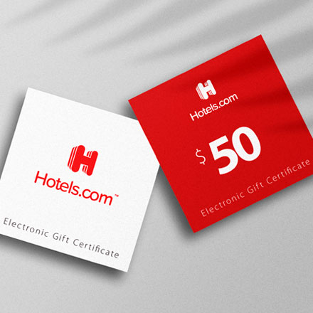 50 USD Gift Card Hotels.com image