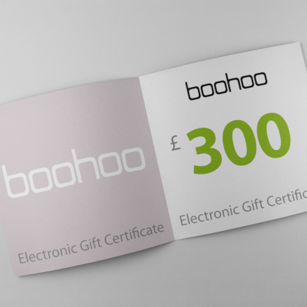 300 GBP boohoo.com Gift Card image