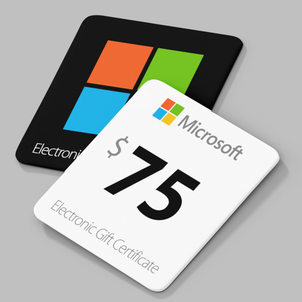 75 USD microsoft.com Gift Card image