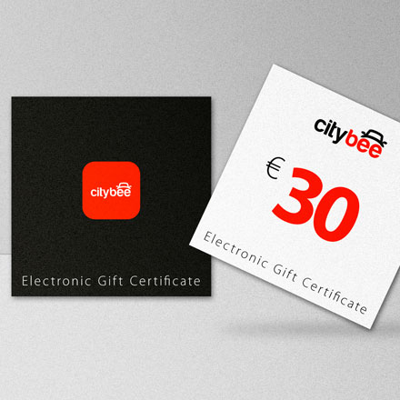 30 EUR подарочная карта CityBee Latvia image