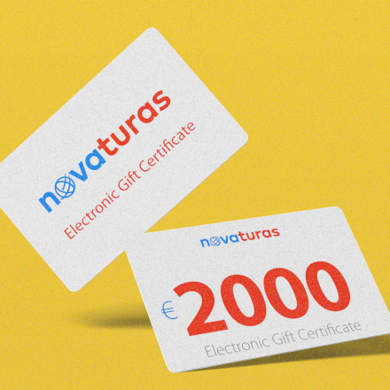 2000 EUR подарочная карта novaturas.lt image