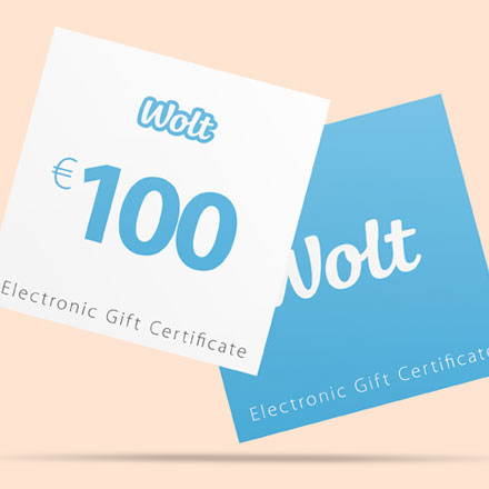100 EUR wolt.com Gift Card image