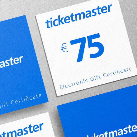 75 EUR Ticketmaster.es dāvanu karte image