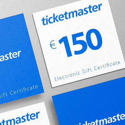 150 EUR Ticketmaster.es dāvanu karte image