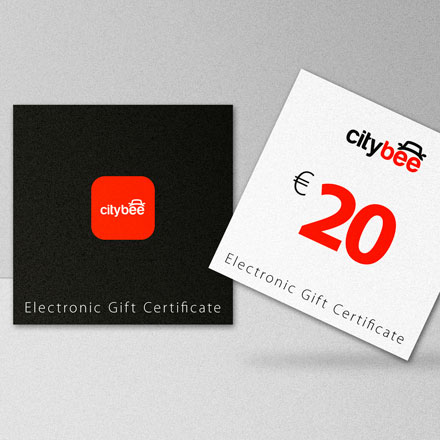 20 EUR подарочная карта CityBee Latvia image