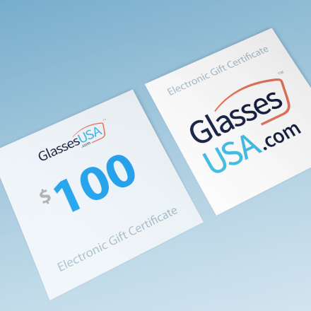 100 USD Подарочная Карта glassesusa.com image