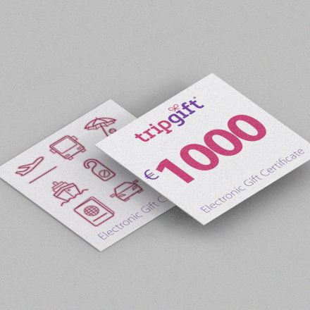 1000 EUR Gift Card tripgift.com image