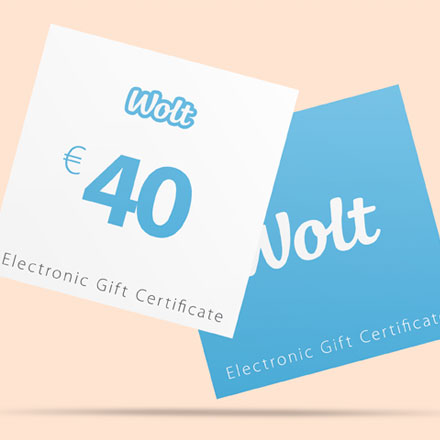 40 EUR wolt.com Gift Card image