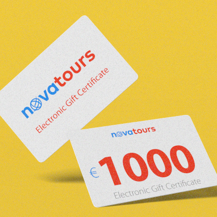 1000 EUR Gift Card novatours.lv image