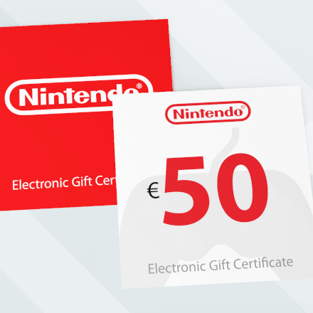 50 EUR nintendo.com dāvanu karte image