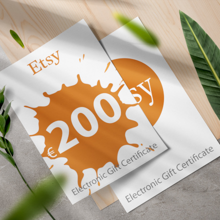 200 EUR подарочная карта etsy.com image