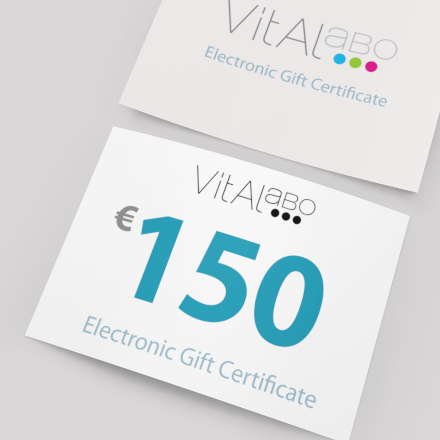 150 EUR vitalabo.com Dāvanu Karte image