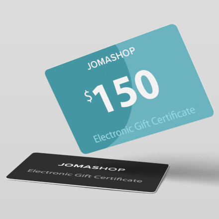 150 USD jomashop.com Dāvanu Karte image