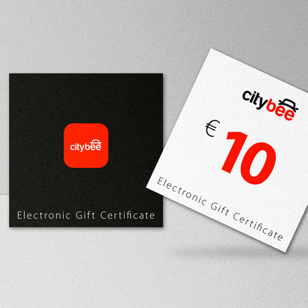 10 EUR подарочная карта CityBee Latvia image