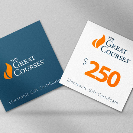 250 USD thegreatcourses.com Gift Card image
