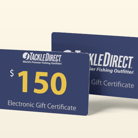 150 USD tackledirect.com Dāvanu Karte image