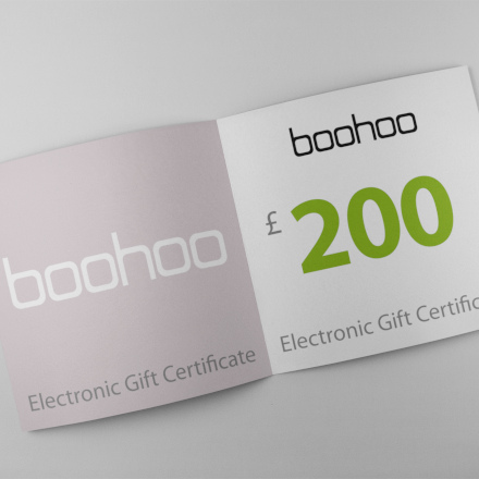 200 GBP boohoo.com Dāvanu Karte image