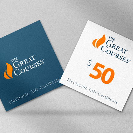 50 USD thegreatcourses.com Gift Card image
