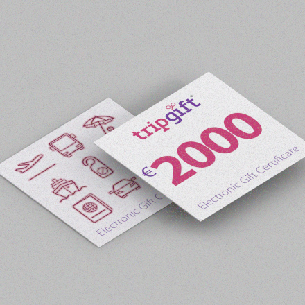2000 EUR Gift Card tripgift.com image