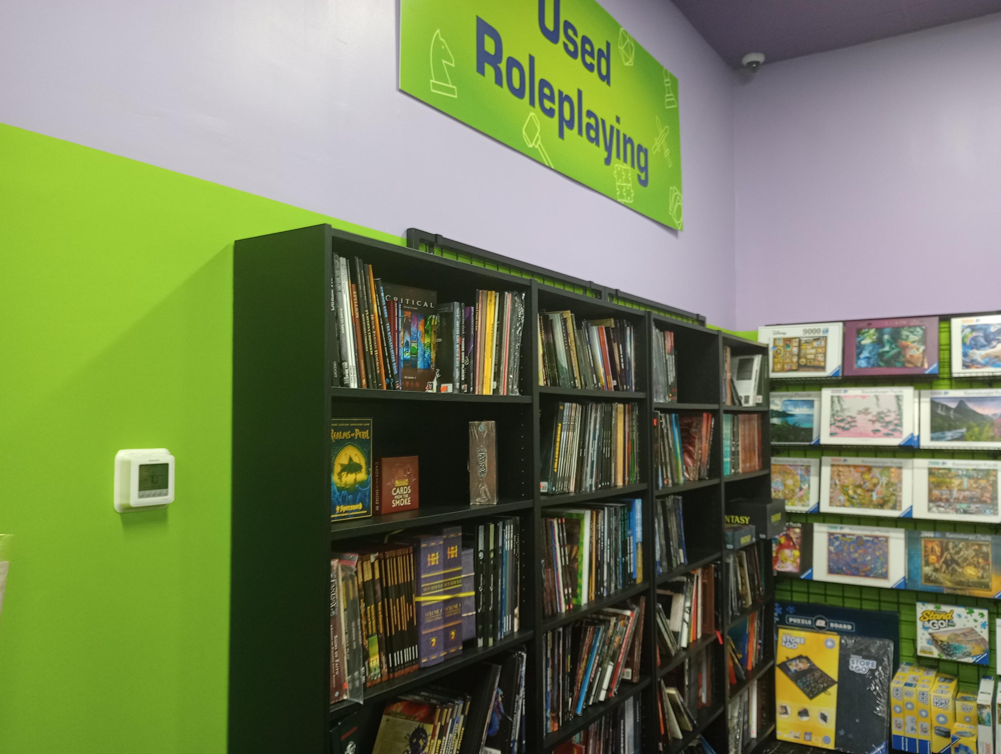 Used RPG shelves