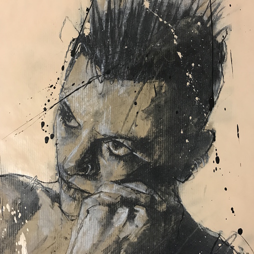 Jet Boy Jet Girl By Guy Denning 2017 Painting Artsper 177670