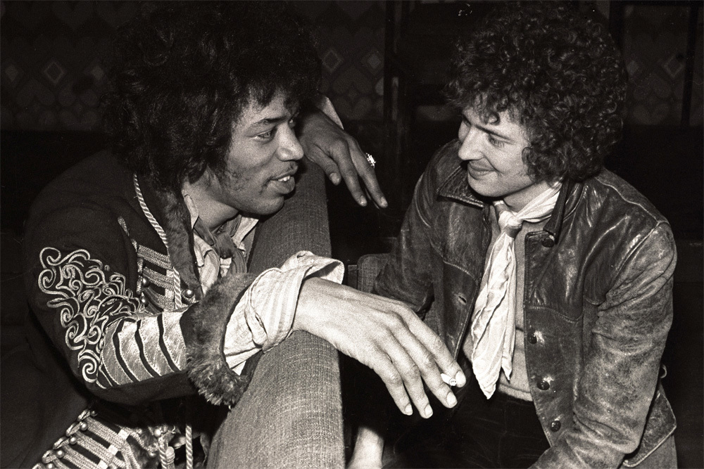 Jimi Hendrix & Eric Clapton by Sylvie Lèbre, 2018 | Photography ...