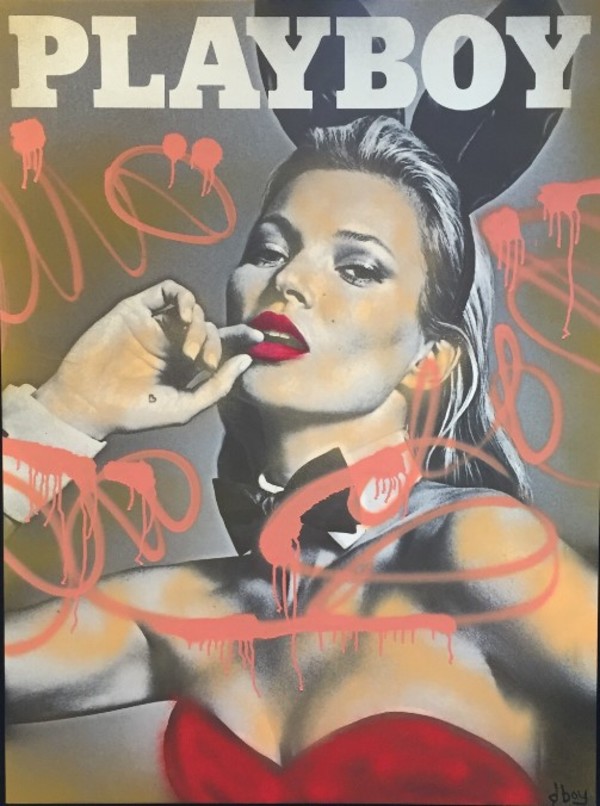 KATE MOSS PLAYBOY MODEL GIANT WALL ART PHOTO PRINT POSTER