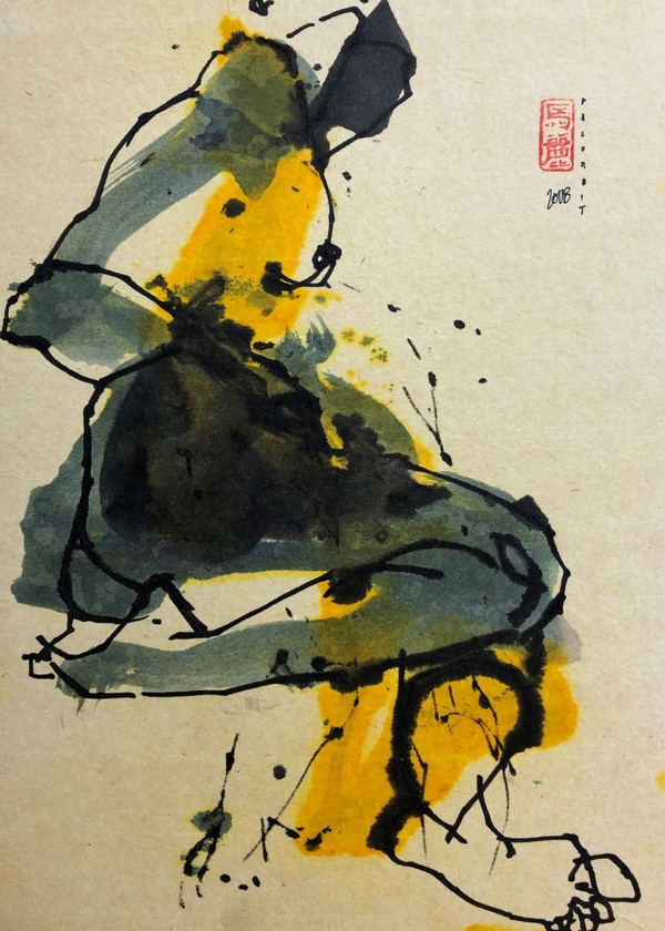 croquis painting