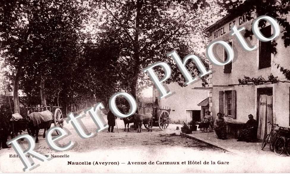 Avenue de Carmaux et hotel de la gare