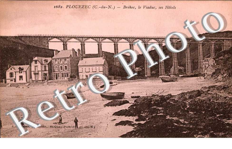 BREHEC  le viaduc, les hotels