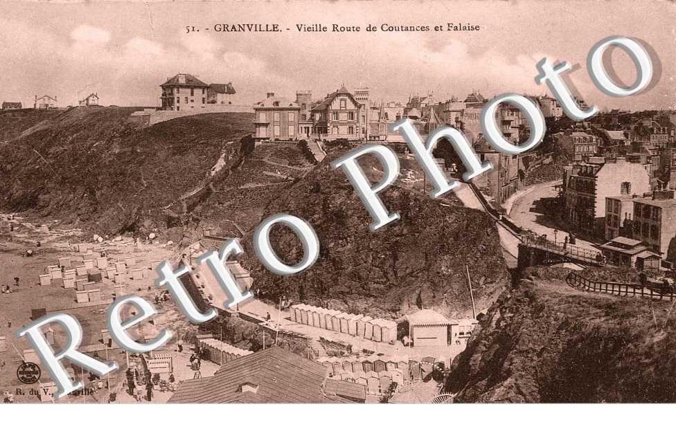 Vieille Route de Coutances et Falaise