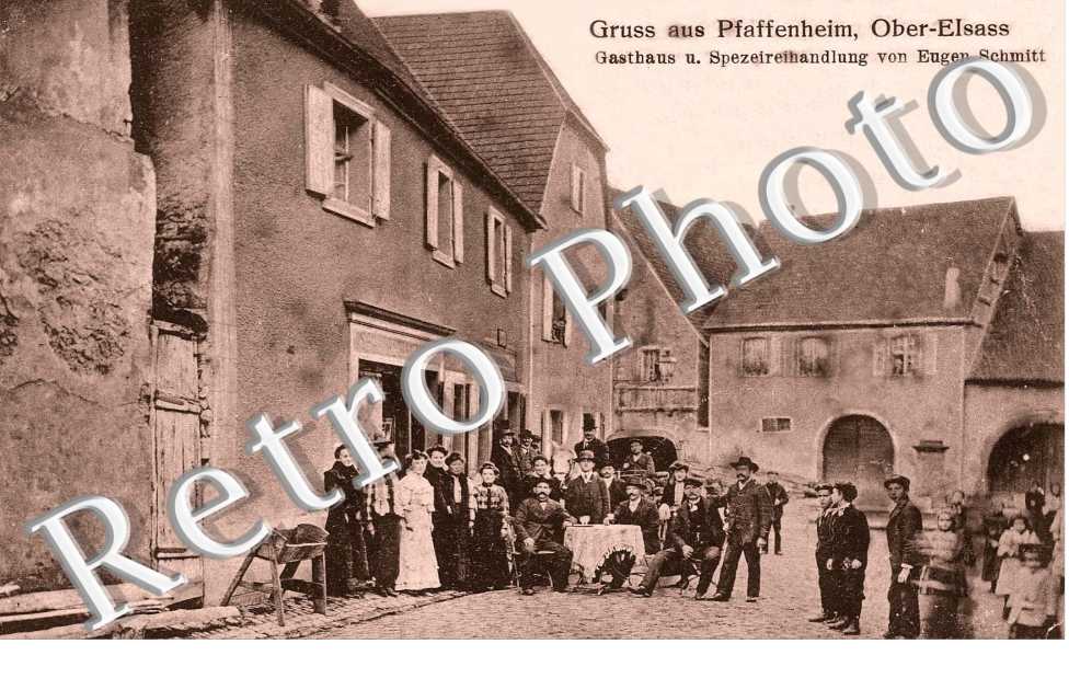 gasthaus u. spezereihandlung von Eugen Schmitt
