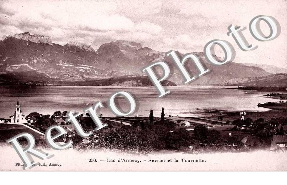 Lac d&#039;Annecy  -  Sevrier et la Tournette