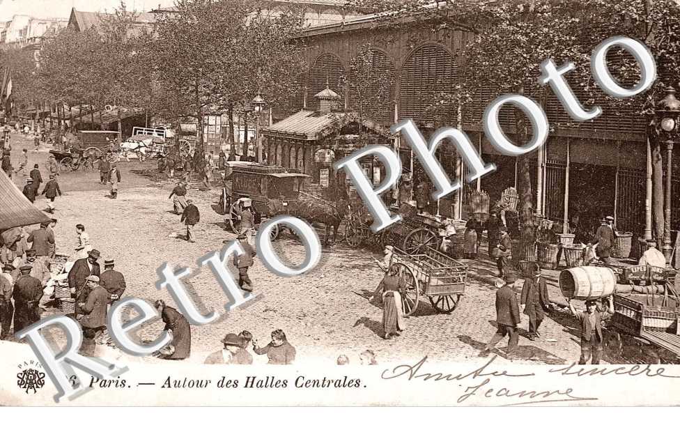 autour des halles centrales