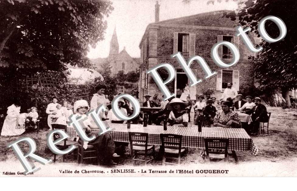 La terrasse de l&#039;hotel Gougerot