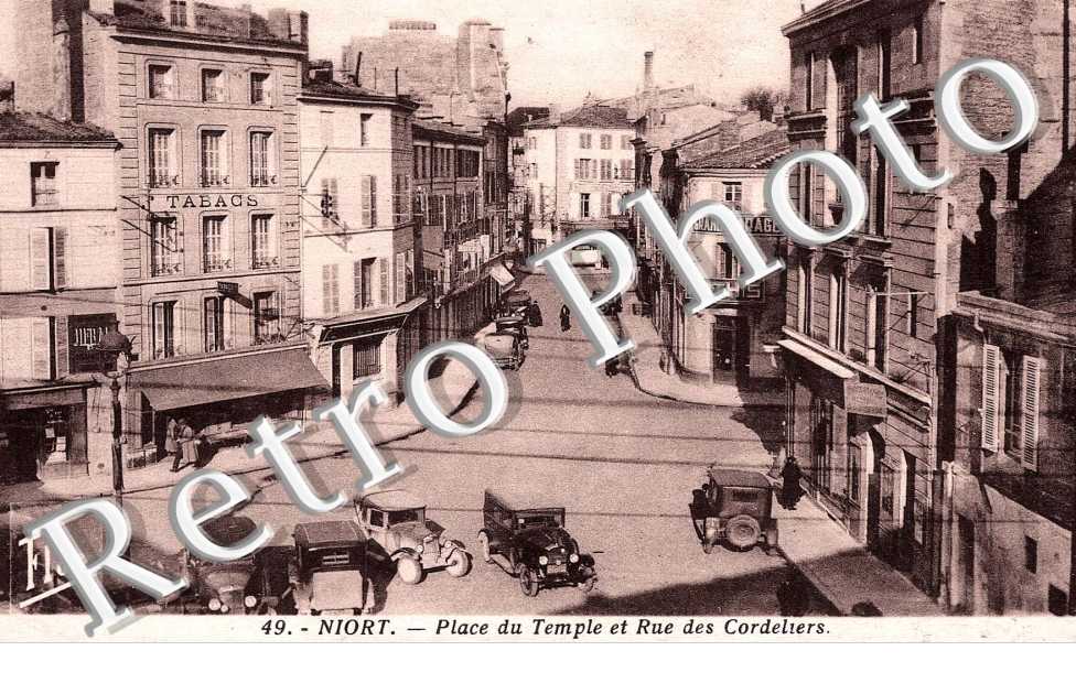 Place du Temple et rue des Cordeliers