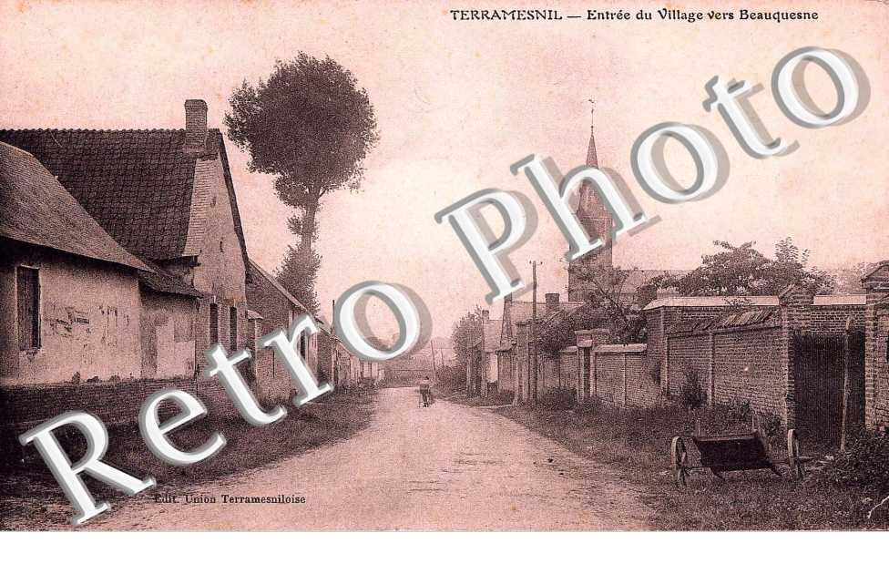 entrée du village vers Beauquesne